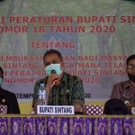 Camat, Kades dan BPD Diminta Gencar Sosialisasikan Perbup Nomor 31 Tahun 2020