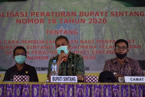 Camat, Kades dan BPD Diminta Gencar Sosialisasikan Perbup Nomor 31 Tahun 2020