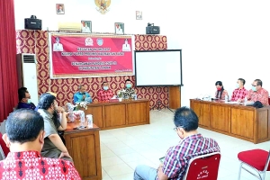 Kunker Komisi V DPRD Kalbar ke Landak, Sekda Paparkan Penanganan Covid-19
