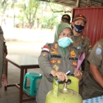 Satpol PP Obrak-abrik Tempat Usaha, 11 Tabung Elpiji 3 Kg Disita