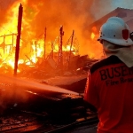Si Jago Merah Hanguskan Ruko Pasar Inpres