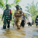 Banjir di Telayar, Bupati Erlina Pantau Kesehatan Rakyatnya