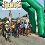 Gowes TNI Menjaga Imunitas Tubuh dan Kesehatan