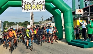 Gowes TNI Menjaga Imunitas Tubuh dan Kesehatan