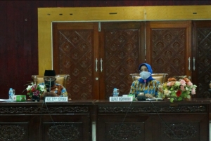 Rakor Perbup No 50, Bupati Minta Masyarakat Patuhi Protkes Covid-19