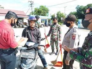 Tahu Aturan tapi Tetap Tak Pakai Masker, 55 Warga Disanksi Sosial