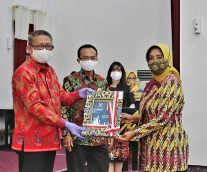 Bupati Mempawah Terima DIPA dan TKDD 2021