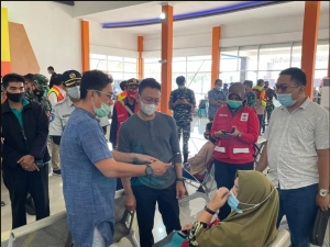 Temui Keluarga Korban Sriwijaya Air, Wali Kota Edi Kamtono Sampaikan Belasungkawa