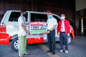 Bantuan Ambulance dari Telkom, Wali Kota Harap Bermanfaat untuk Masyarakat
