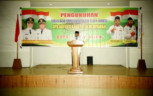 Ibaratkan Suami Istri, Wabup Minta BPD ABDESI dan APDESI Tetap Kompak!