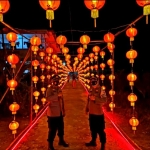 Amankan 8 Vihara di Malam Perayaan Imlek,  Polsek Siantan Imbau Warga Tionghoa Selalu Terapkan Protkes