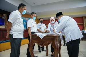 OPD Pontianak Teken Perjanjian Kinerja