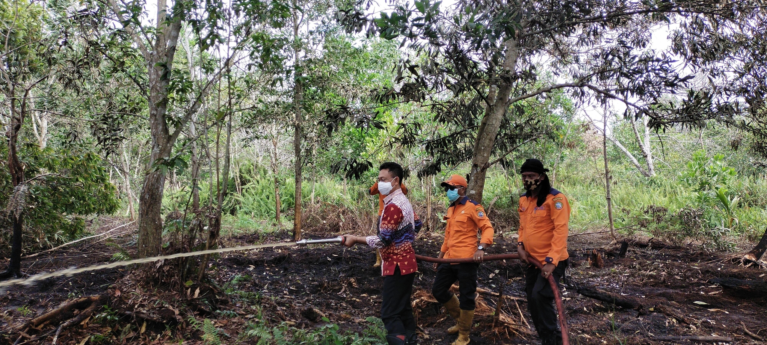Selain Dibekukan, Ancam Sanksi Denda Pembakar Lahan