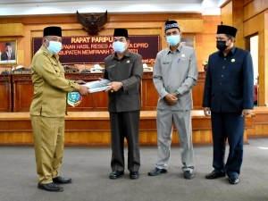 Wabup Terima Hasil Reses DPRD Mempawah
