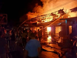 6 Ruko di Mempawah Hangus Terbakar