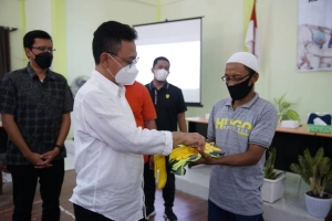Dukung Program CFW dari KOTAKU, Edi Harap Angka Pengangguran Berkurang