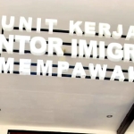 Peresmian UKK Imigrasi Mempawah Tunggu Kesiapan Dirjen dan Kakanwil Kemenkumham Kalbar