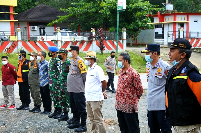 Mulai Hari Ini, Pemkab Sintang Lakukan Penyekatan Larangan Mudik di Desa Sepulut