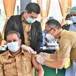 Yustinus Ajak Masyarakat Sukseskan Program Vaksinasi Covid-19