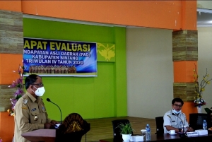 Duh, Lagi-lagi Target PAD Sintang Tahun 2020 Tak Tercapai