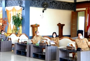 Sekda Minta Satgas Evaluasi Lonjakan Kasus Covid-19