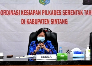Sekda Pimpin Rakor Pilkades Serentak 2021