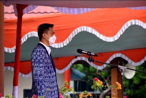 Ketua DPRD Pimpin Upacara Peringatan Harjad Kota Sintang ke-659