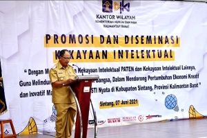Sintang Bertekad Lindungi Hak Kekayaan Intelektual