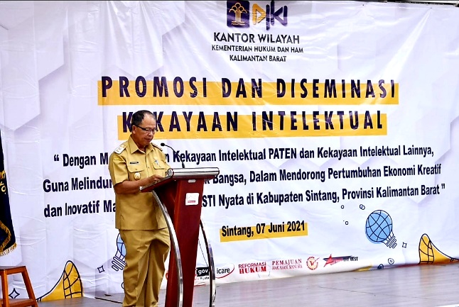 Sintang Bertekad Lindungi Hak Kekayaan Intelektual
