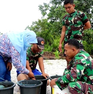 PPL Ajarkan Cara Memilih Benih Padi Berkualitas