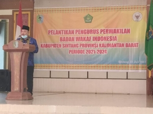 BWI Ungkap Luas Tanah Wakaf Sintang Capai 10 Hektar