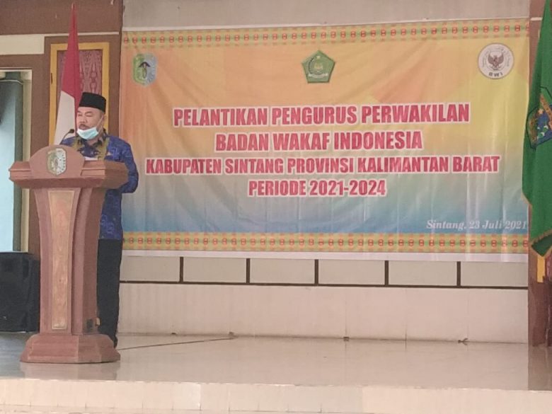 BWI Ungkap Luas Tanah Wakaf Sintang Capai 10 Hektar