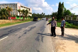 Jalan Raya Pinyuh Marak Kecelakaan