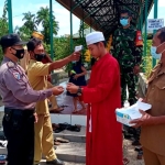 Satgas PPKM Pantau Pengunjung Makam Habib Husein