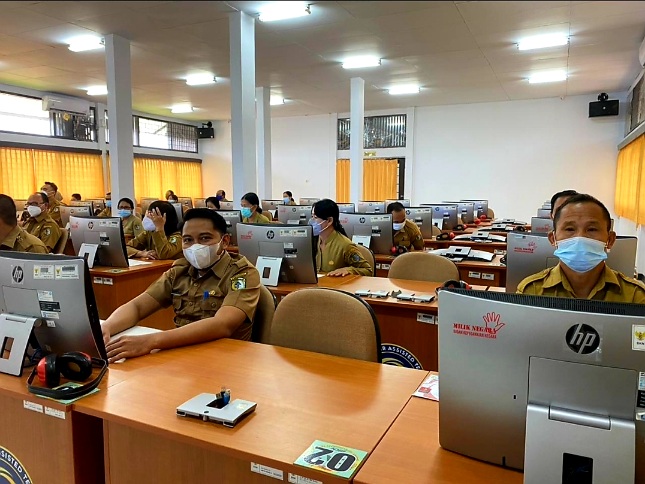 93 ASN Sintang Jalani Ujian Kenaikan Pangkat, 6 di Antaranya Batal!