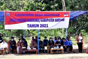 BNNK Sintang Canangkan Sepulut jadi Desa Bersinar