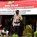 H-3 Pilkades Serentak, Polres Sintang Gelar Apel Kesiapan dan Pergeseran Personil