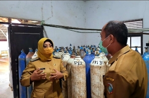 <i />Alhamdulillah</i>, Hari Ini RSUD Rubini Mempawah Dapat Tambahan 100 Tabung Oksigen