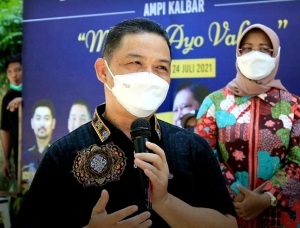 Wagub Kalbar dan Bupati Mempawah Dukung Vaksinasi Milenial