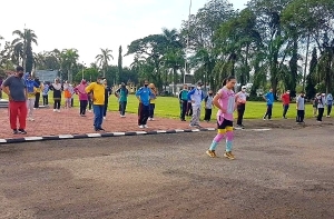Minta ASN Mempawah Rutin Olahraga, Ini Alasan Wabup…
