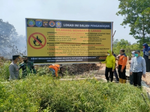 Edi Minta Lurah dan Camat Awasi Wilayahnya dari Karhutla
