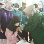 PKK Kalbar Gelar Gebyar Vaksin di Purun Kecil