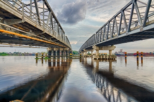 2022, Duplikasi Jembatan Kapuas I Mulai Dibangun