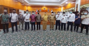 Bupati Terima Audiensi Persiapan Hari Santri 2021