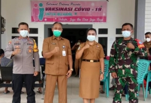 Sadaniang Satu-satunya Kecamatan Capaian Vaksinasinya 51,63 Persen