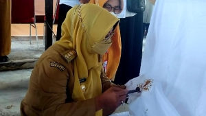 Bupati Sarankan Bentuk BUMDes Rumah Produksi Batik