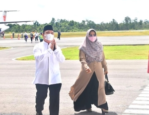 Bupati Jarot Sambut Kedatangan Wagub Kalbar dan Bupati Mempawah