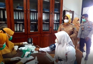 Lebih dari 50 Persen Pelajar SMAN 1 Mempawah Sudah Divaksin