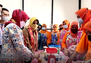 BKKBN RI Kagum dengan Olahan Pangan Lokal Mempawah