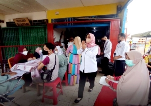 Bupati Erlina Minta Dukungan Semua Pihak Capaian Vaksinasi 70 Persen di Akhir Desember 2021